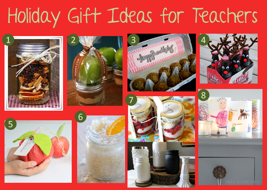 Holiday Teacher Gift Ideas
 Homemade Holiday Gift Ideas for Teachers & Neighbors