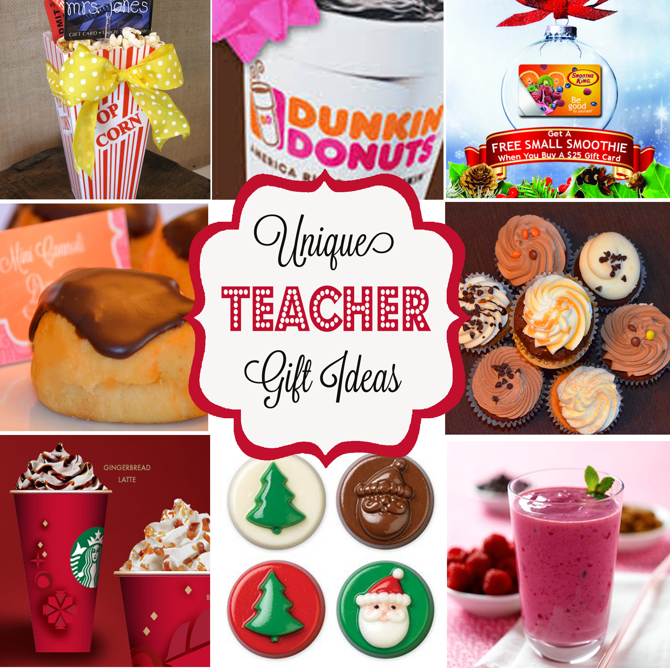 Holiday Teacher Gift Ideas
 7 Unique Teacher Appreciation or Holiday Gift Ideas