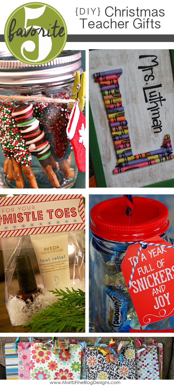 Holiday Teacher Gift Ideas
 DIY Teacher Christmas Gifts