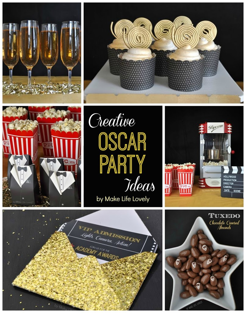 Hollywood Birthday Party Ideas
 Creative Oscars Party Ideas Reel Cupcakes Make