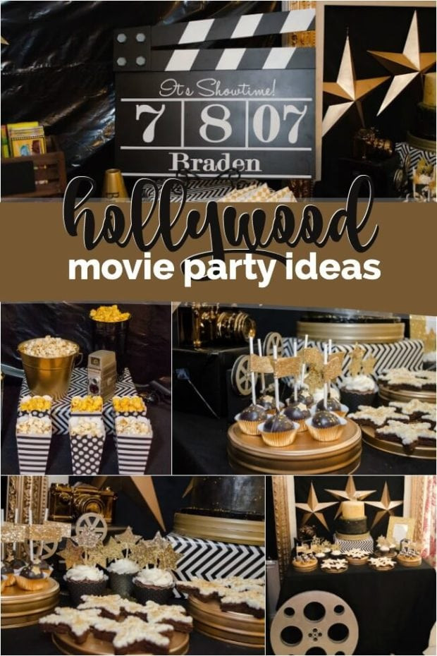 Hollywood Birthday Party Ideas
 A Boy’s Hollywood Movie Themed Birthday Party Spaceships