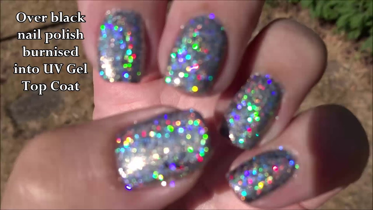 Holographic Glitter Nails
 Glitterball Holographic Nail Glitter Dust from Sparkly