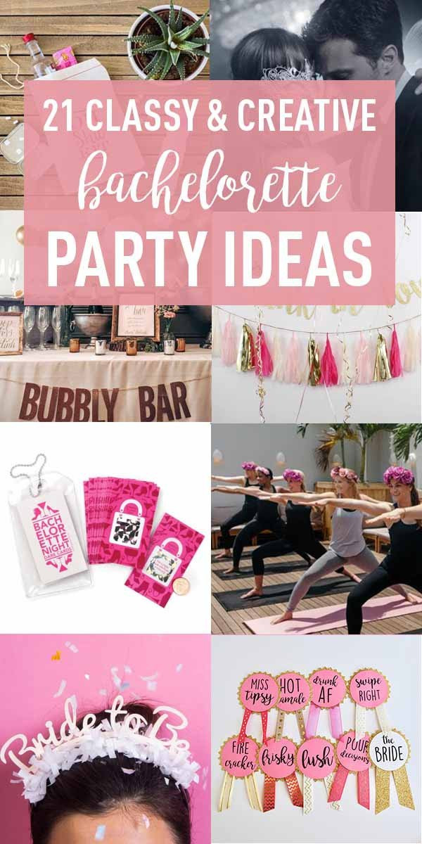 Home Bachelorette Party Ideas
 21 Creative Bachelorette Party Ideas the Bride To Be Will