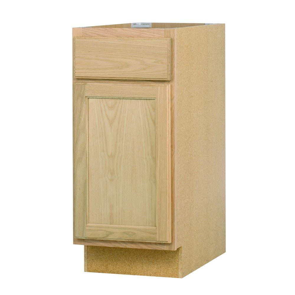 Home Depot Unfinished Kitchen Cabinets
 Assembled 15x34 5x24 in Base Kitchen Cabinet in