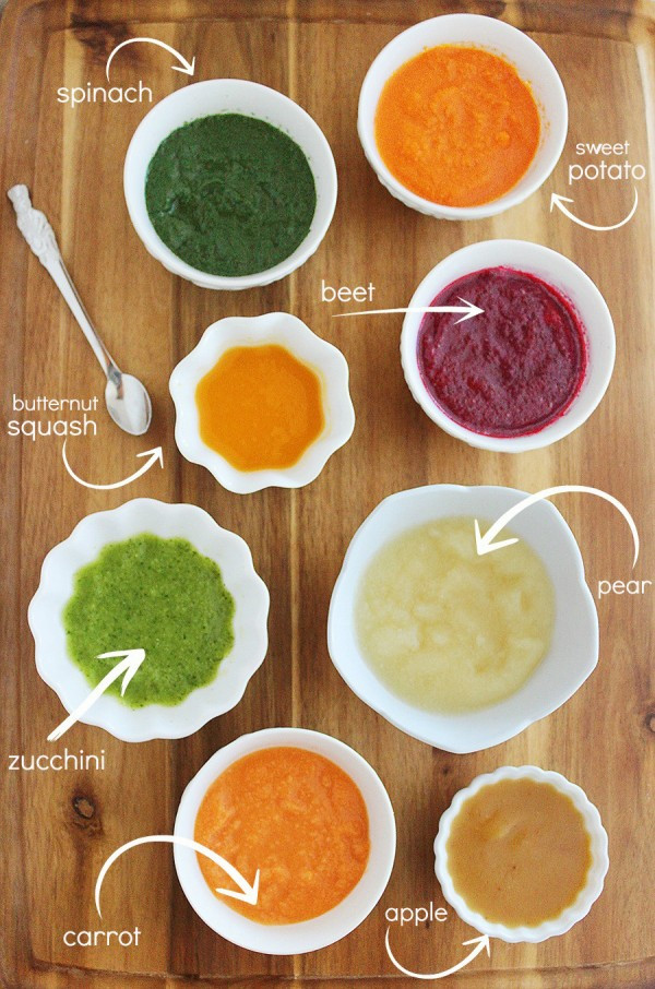 Homemade Baby Food Recipe
 8 Easy Homemade Baby Purées First Foods
