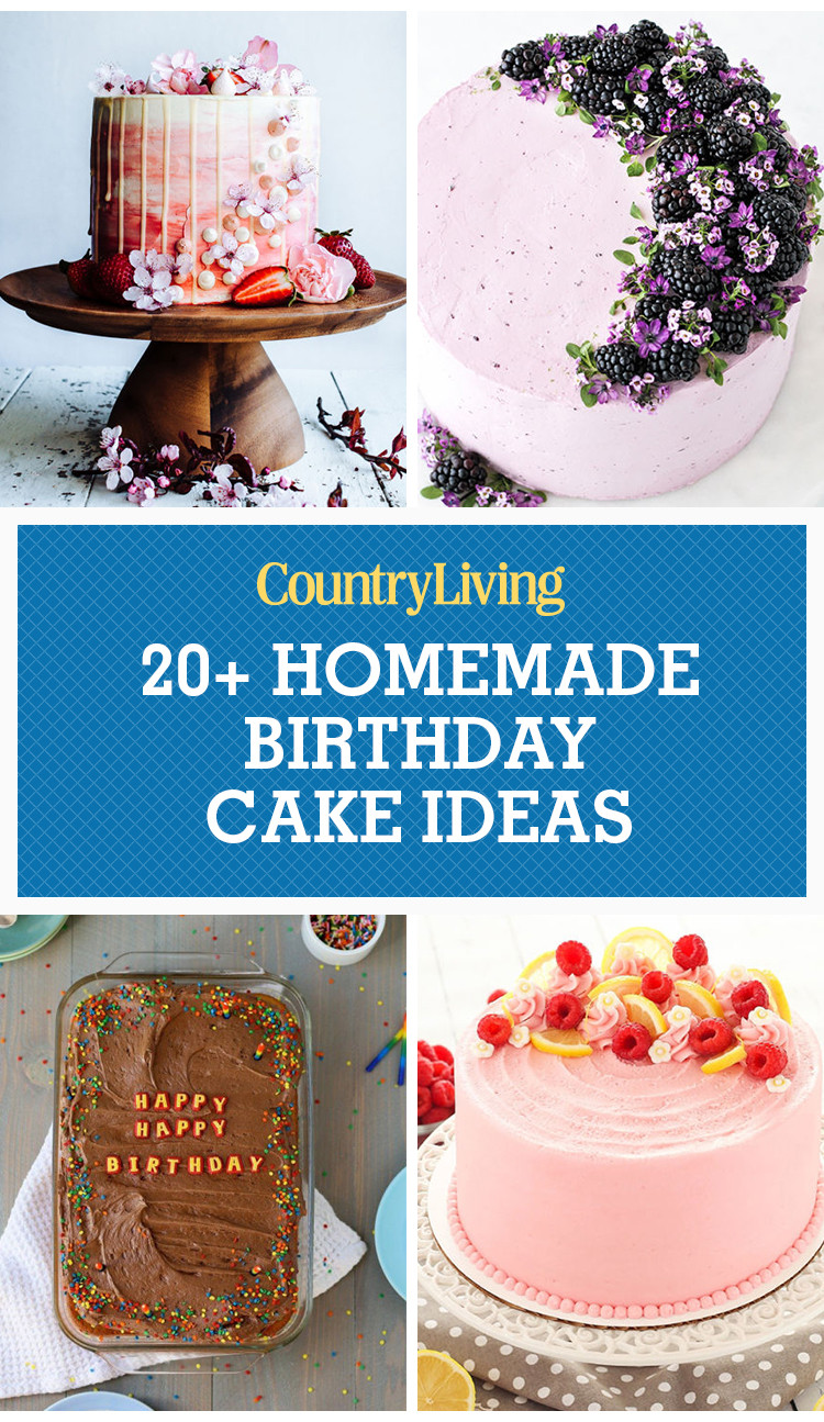 Homemade Birthday Cake Recipes
 22 Homemade Birthday Cake Ideas Easy Recipes for