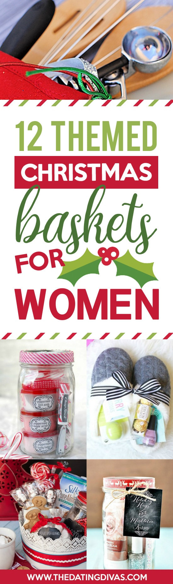 Homemade Gift Basket Ideas For Women
 50 Themed Christmas Basket Ideas The Dating Divas