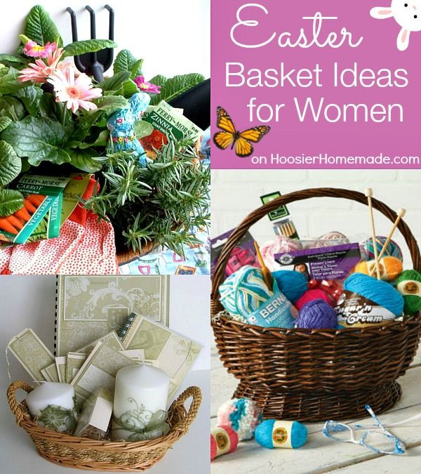 Homemade Gift Basket Ideas For Women
 Easter Basket Ideas for Women on HoosierHomemade