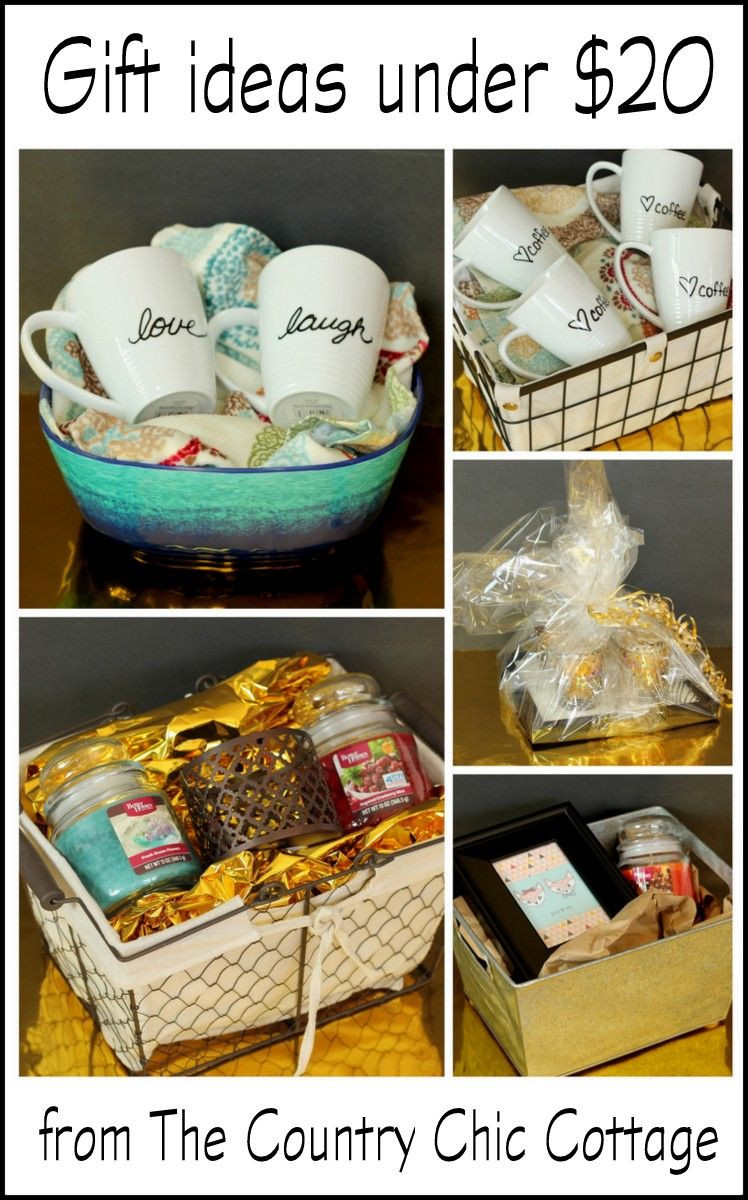 Homemade Gift Basket Ideas For Women
 Gift Ideas Under $20 DIY Projects