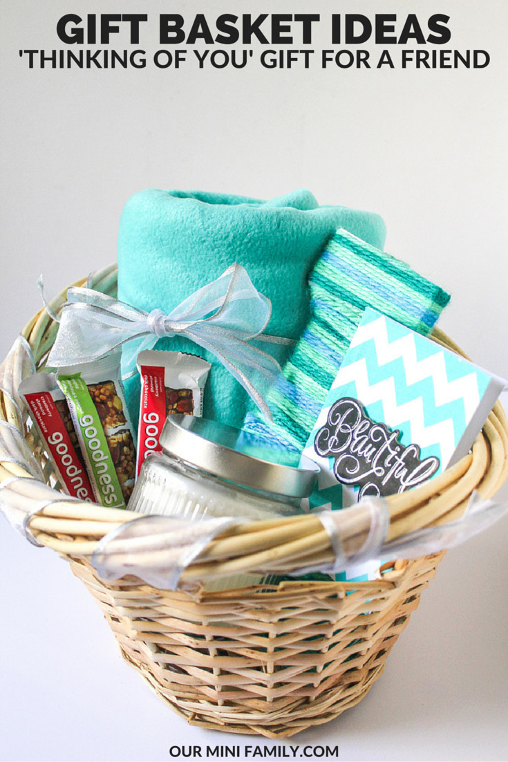 Homemade Gift Basket Ideas For Women
 Thinking of You Gift Basket