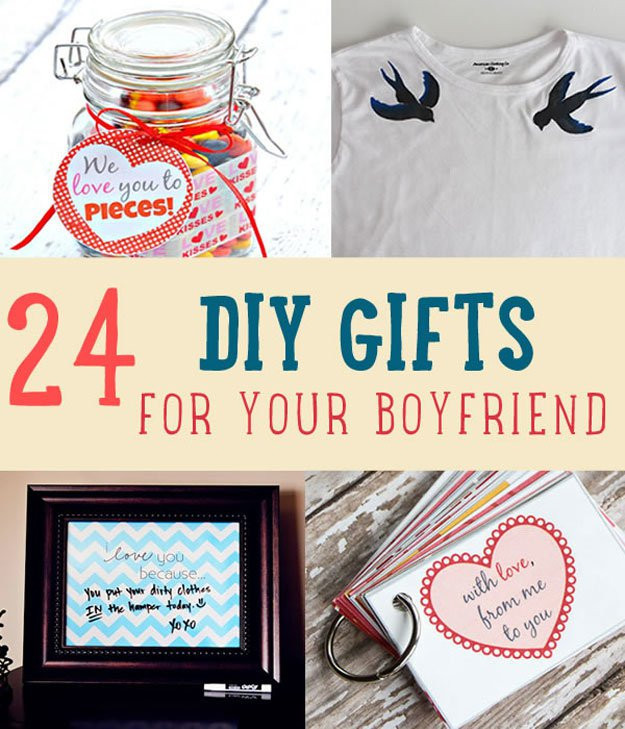 Homemade Gift Ideas Boyfriend
 24 DIY Gifts For Your Boyfriend