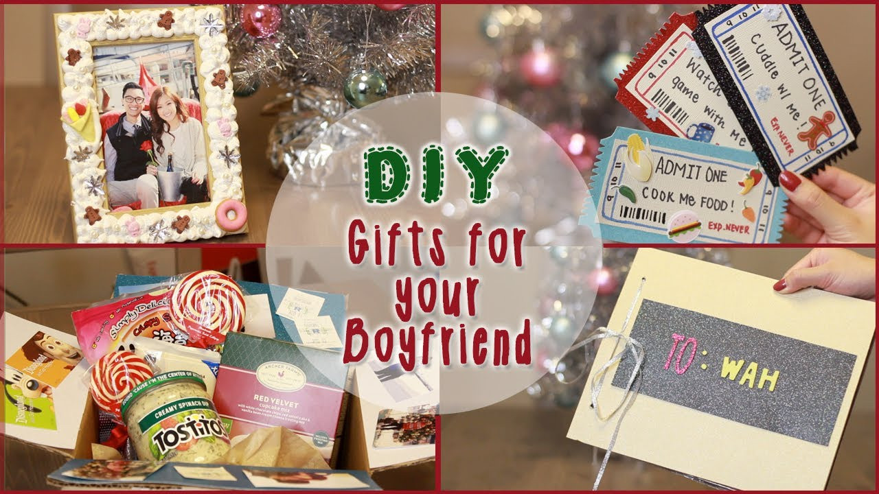 Homemade Gift Ideas Boyfriend
 DIY 5 Christmas Gift Ideas for Your Boyfriend