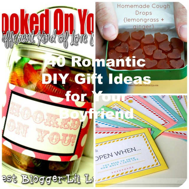 Homemade Gift Ideas For Boyfriend
 40 Romantic DIY Gift Ideas for Your Boyfriend You Can Make