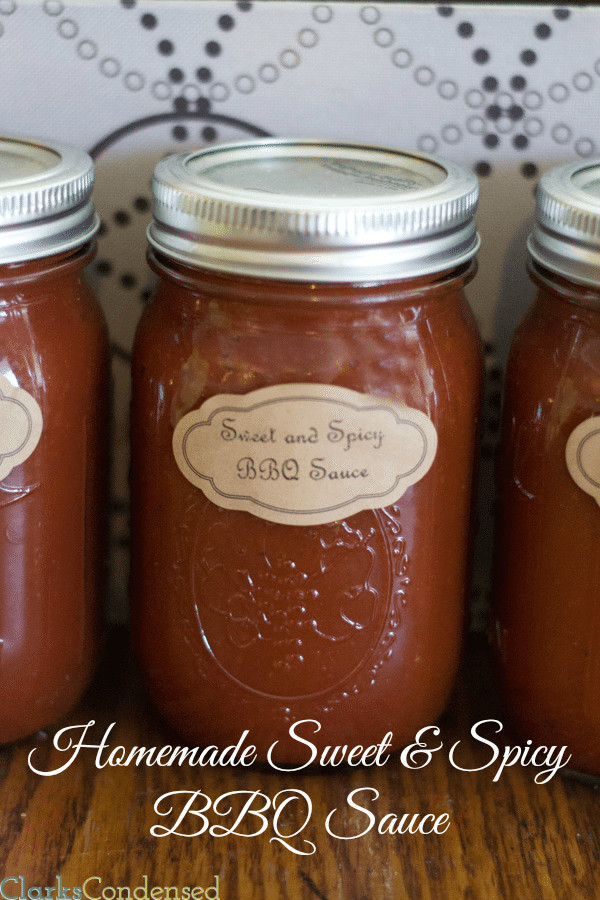 Homemade Spicy Bbq Sauce
 Homemade Sweet and Spicy Barbecue Sauce