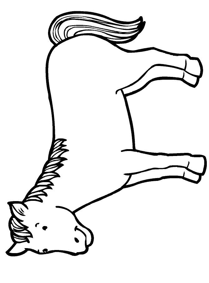 Horse Coloring Pages For Older Kids
 blue horse coloring activity for older kids