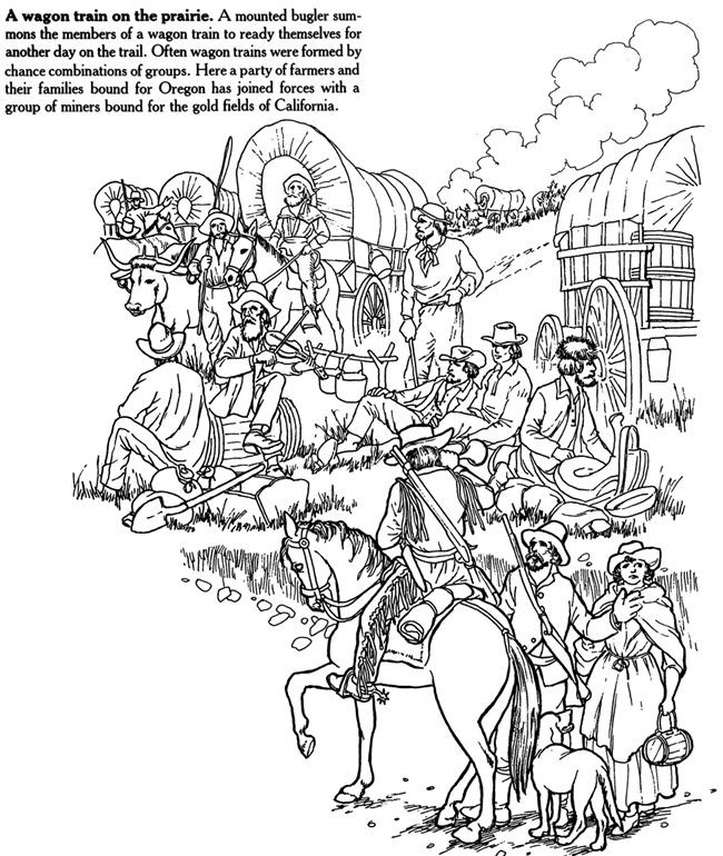 Horse Coloring Pages For Older Kids
 Big Book of the Old West to Color