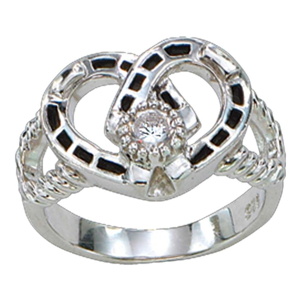 Horseshoe Wedding Rings
 Size 9 Horseshoe Heart Ring RG 9 Jewelry