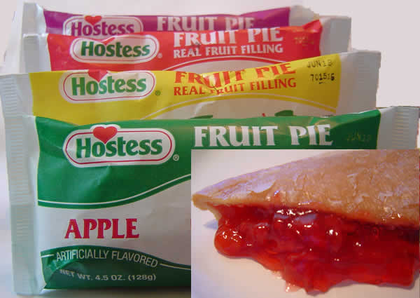 Hostess Fruit Pies
 Our Yuppie Life pie saves
