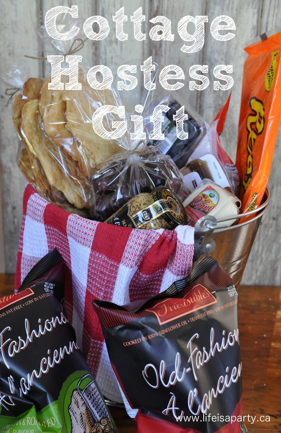Hostess Gift Ideas For Dinner Party
 Cottage Hostess Gift Life is a Party