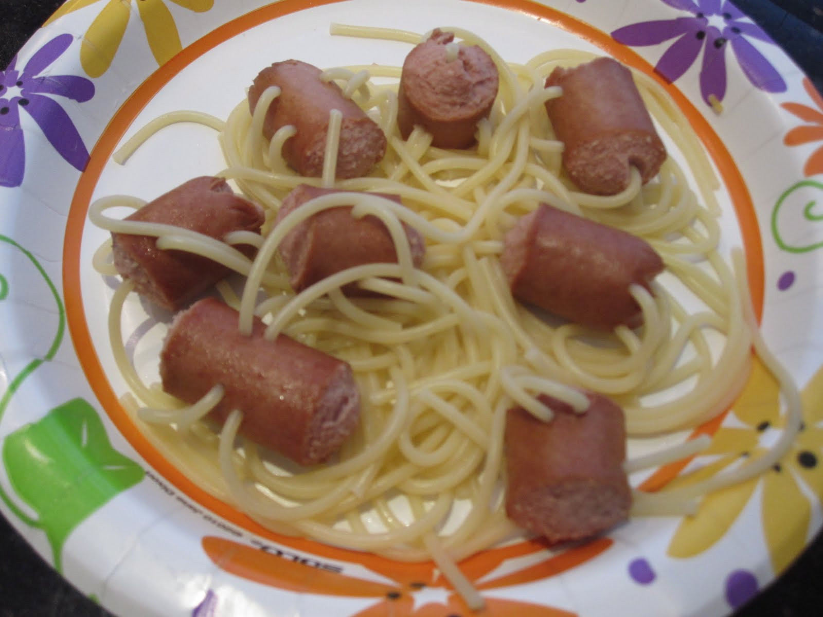 Hot Dogs Pasta
 Toddler Approved Camp Mom Spaghetti Hot Dogs