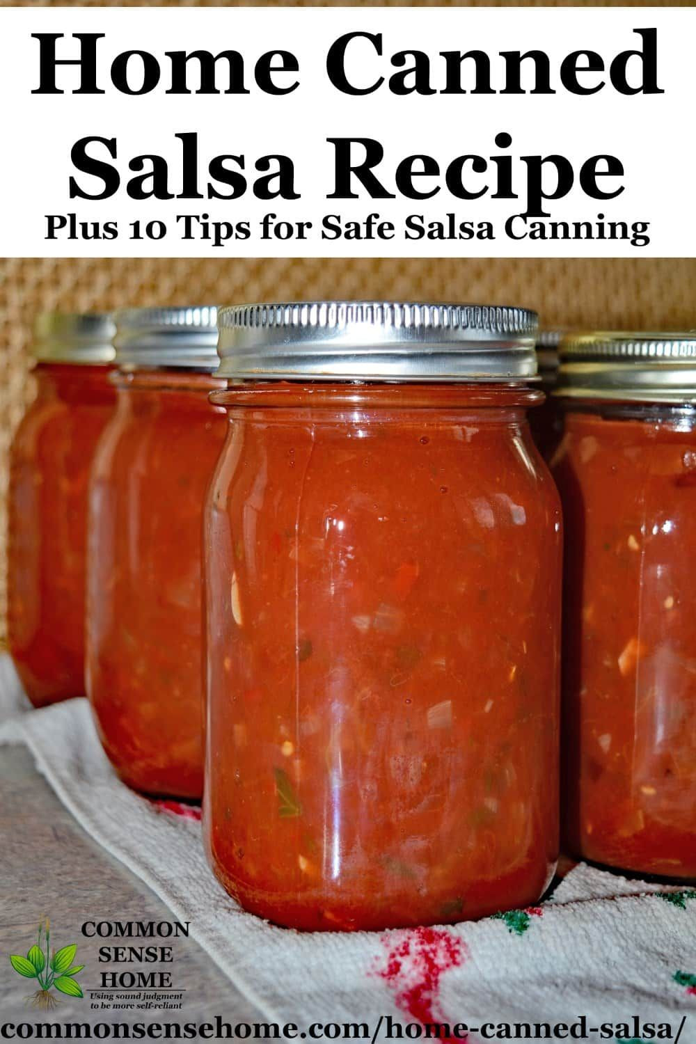 Hot Salsa Recipe For Canning
 Canning Recipe