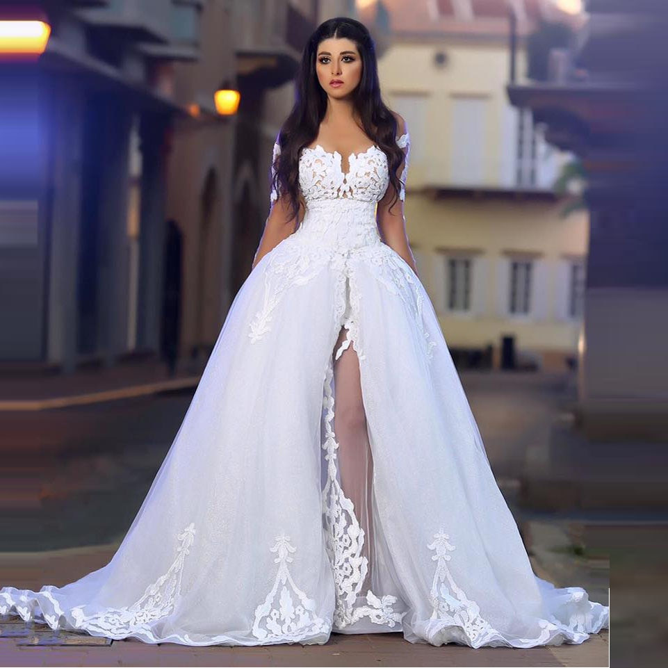 Hot Wedding Dresses
 Aliexpress Buy Unique y Bridal Dresses High Side