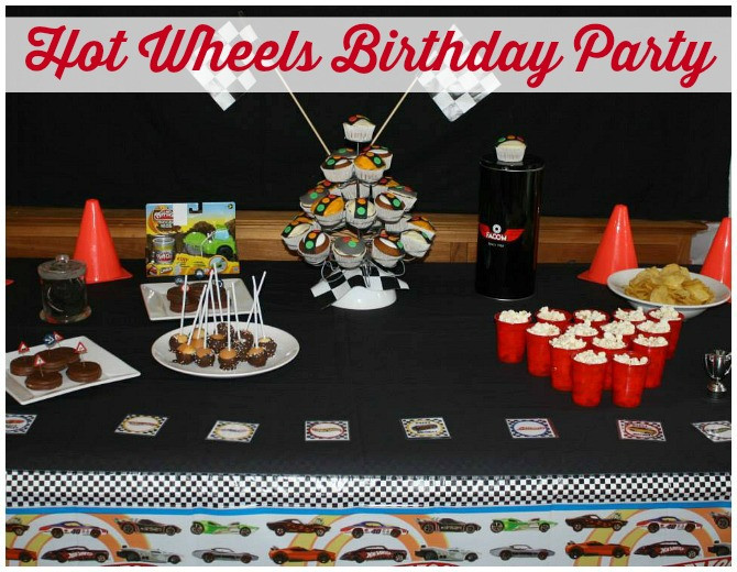 Hot Wheels Birthday Party Decorations
 Hot Wheels Birthday Party
