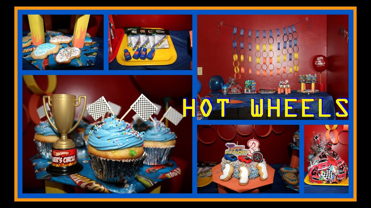 Hot Wheels Birthday Party Decorations
 Hot Wheels Party Ideas and DIY Lookbook