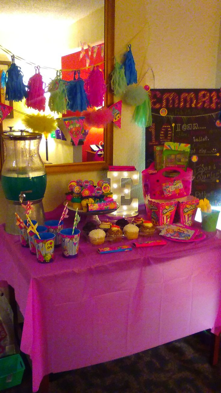Hotel Birthday Party For Kids
 Emmahs Shopkins hotel slumber party in 2019