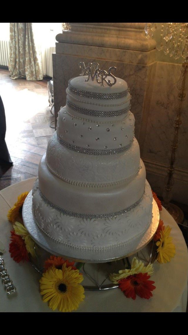 How To Bake A Wedding Cake
 Sparkles wedding cake