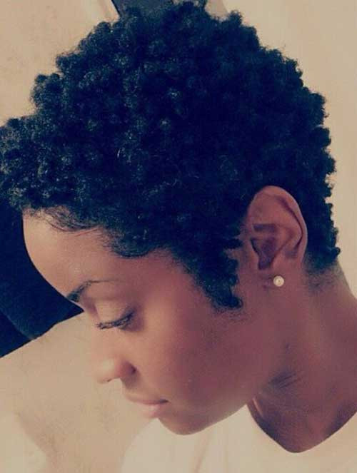 How To Cut Hair Short
 25 Short Curly Afro Hairstyles