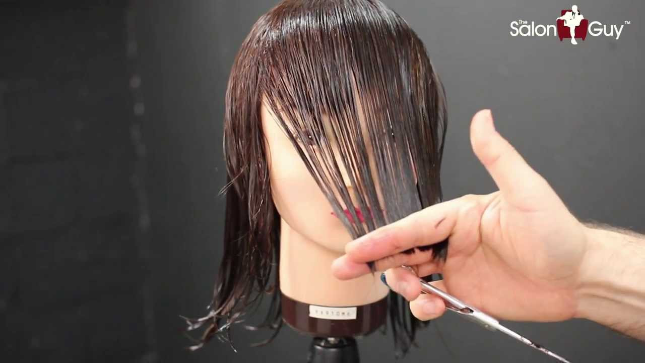 How To Cut Layers In Medium Hair
 Haircut Tutorial Medium Length Layers