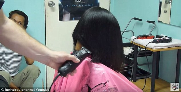 How To Cut Women'S Hair With Clippers
 Hair dressers are slicing off women s hair using men s