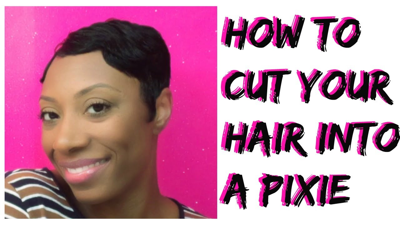How To Cut Your Hair Short
 How To Cut Your Own Hair Into A Pixie Cut or Short Cut