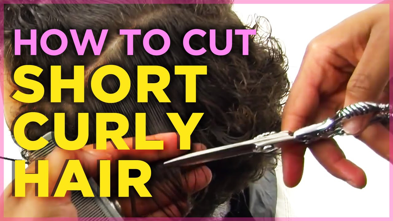 How To Cut Your Hair Short
 How To Cut Short Naturally Curly Hair [Tutorial]