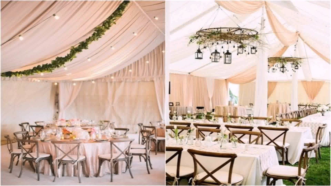 How To Decorate A Tent For A Wedding
 Diy Decorate Wedding Tent Gif Maker DaddyGif see