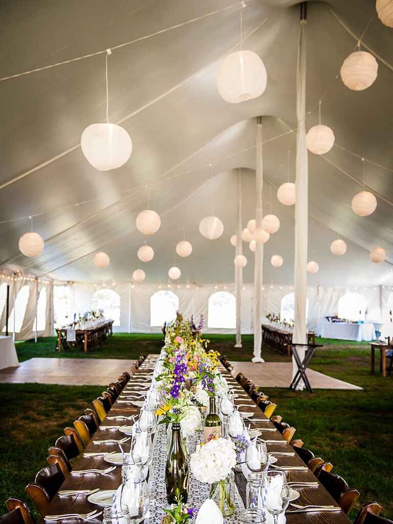 How To Decorate A Tent For A Wedding
 The Prettiest Outdoor Wedding Tents We ve Ever Seen