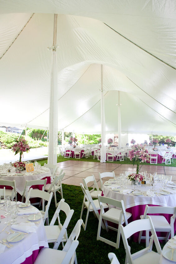 How To Decorate A Tent For A Wedding
 How to Decorate a Canopy Tent for a Wedding