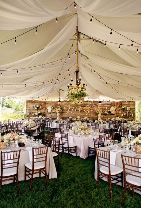How To Decorate A Tent For A Wedding
 Wedding Planning