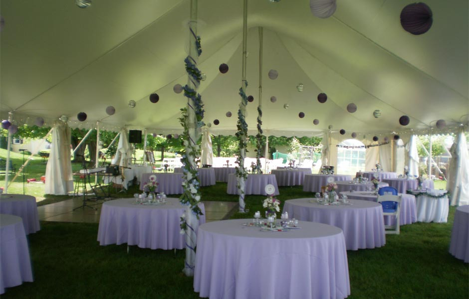 How To Decorate A Tent For A Wedding
 Weddings Bride