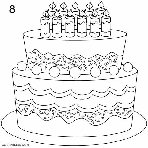 How To Draw A Birthday Cake
 How to Draw a Birthday Cake Step by Step