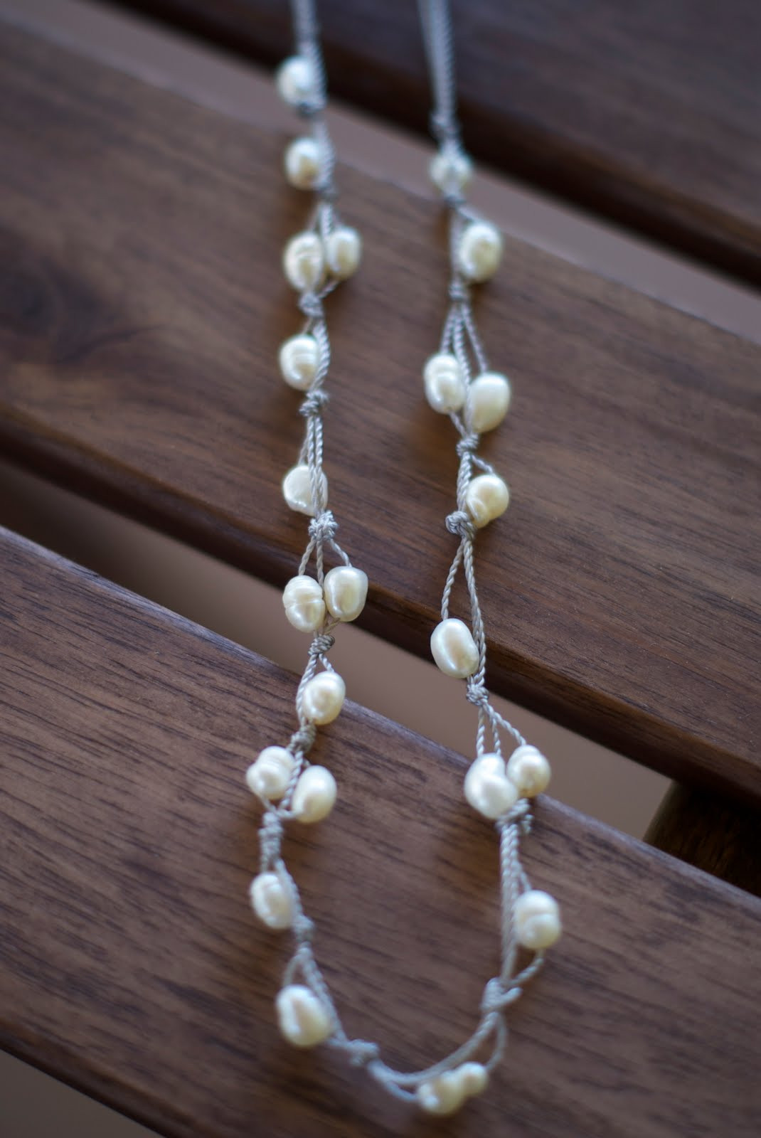 How To Get Knots Out Of Necklaces
 Mint & Clandy Create Etsy Opening Giveaway Knot & Pearl