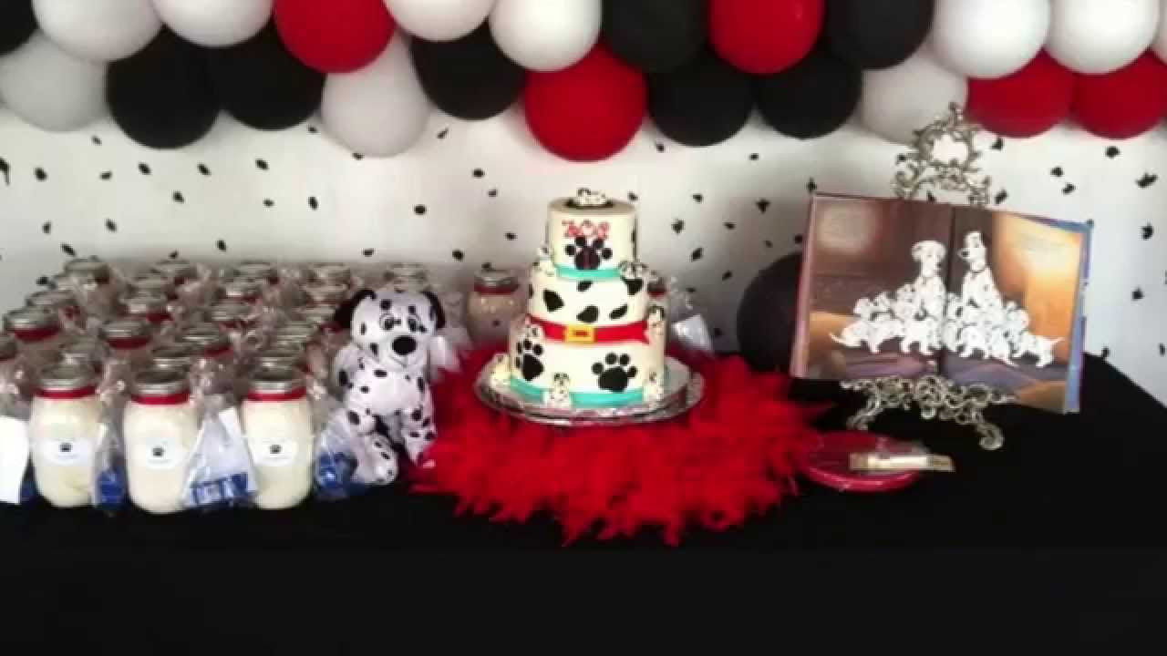 How To Make Birthday Decorations
 Disney s 101 Dalmatians Birthday Party