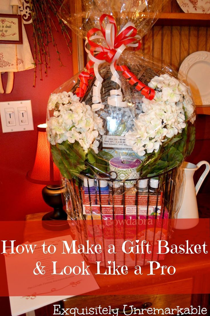 How To Make Gift Basket Ideas
 1000 images about Fundraiser Gift Baskets on Pinterest