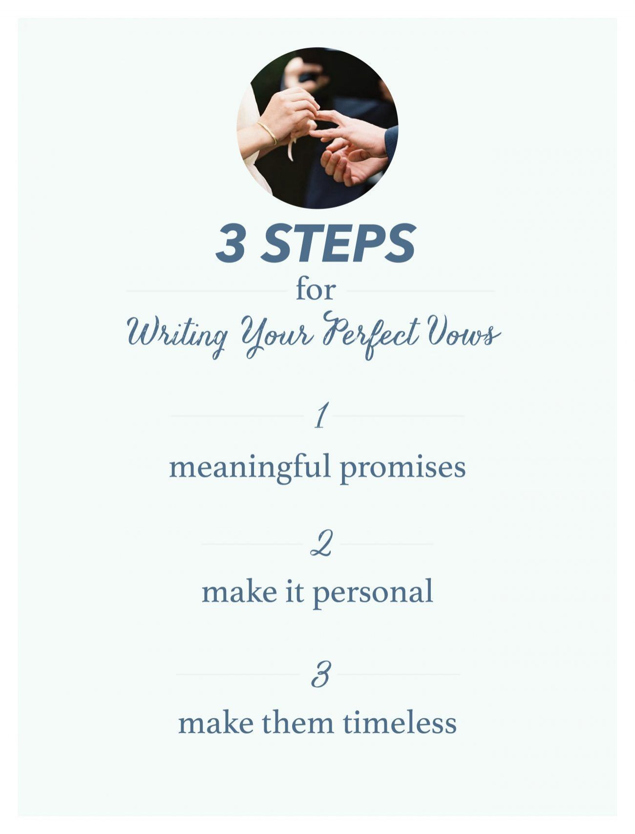 How To Write Wedding Vows For Him
 A Guide to Writing Your Perfect Wedding Vows ce Wed
