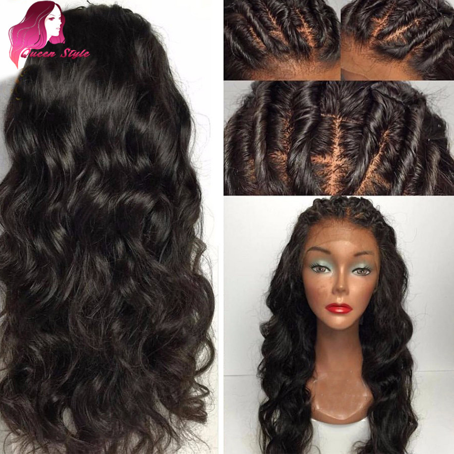 Human Full Lace Wigs With Baby Hair
 7A Wholesale Full Lace Wig Bleached Knots Malaysian Virgin
