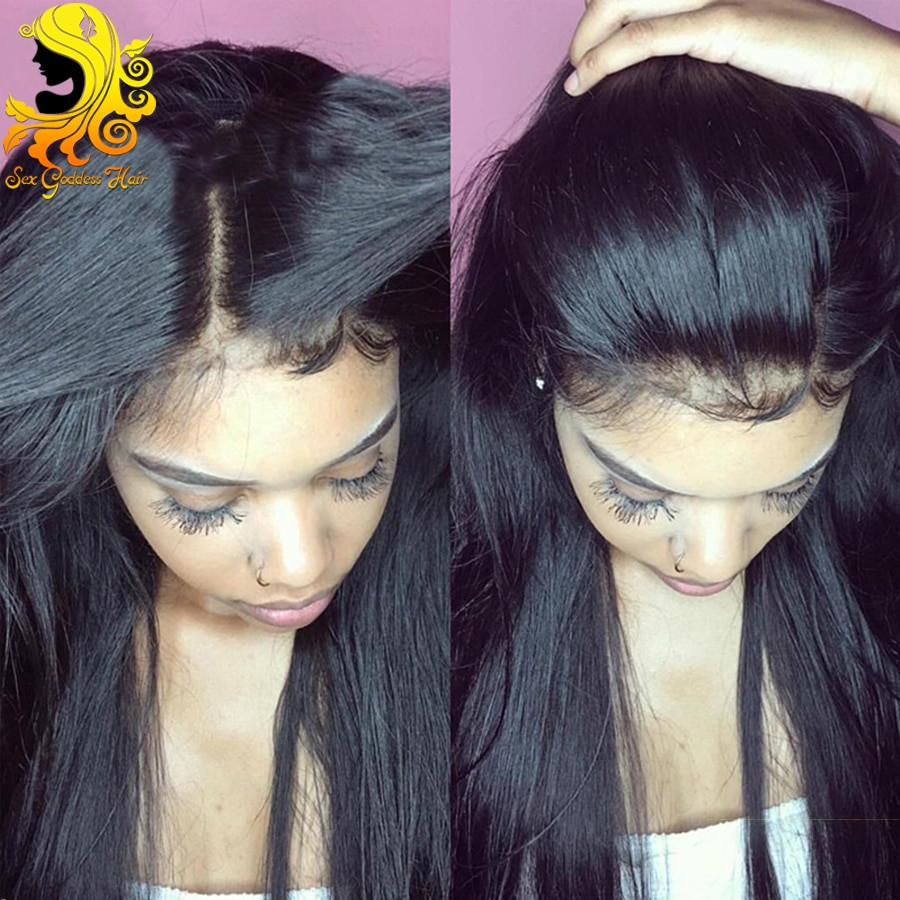 Human Full Lace Wigs With Baby Hair
 Aliexpress Buy Silk Top Full Lace Wigs Baby Hair
