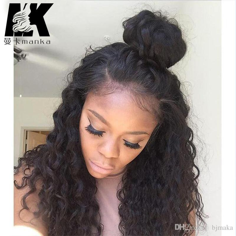 Human Full Lace Wigs With Baby Hair
 Pre Plucked Natural Hairline Full Lace Wig Human Hair Lace