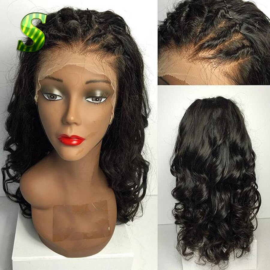 Human Full Lace Wigs With Baby Hair
 Brazilian Full Lace Wig With Baby Hair Virgin Hair Body