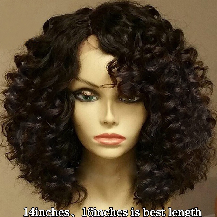 Human Full Lace Wigs With Baby Hair
 Curly Lace Front Wigs Baby Hair Glueless Full Lace Wigs